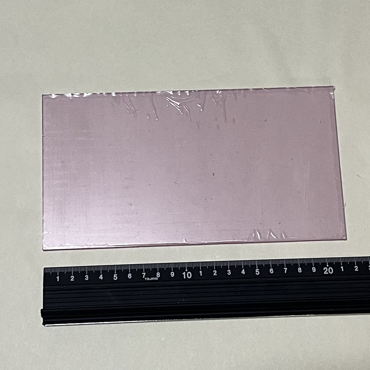 ペットプレート_PET-6010_端材_透明t5×215mm×115mm_タキロンシーアイ株式会社 2