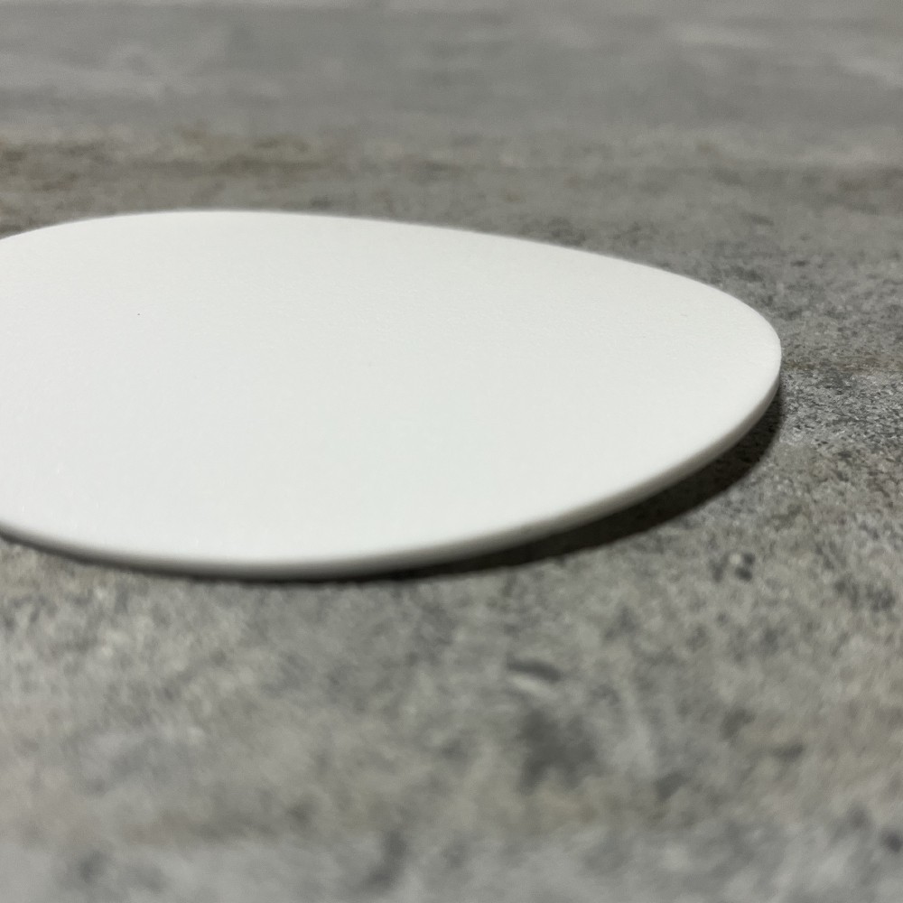 ソフトロン_#0502_端材(6枚/1セット)_白_厚み_t2×Φ100mm_積水化学 3