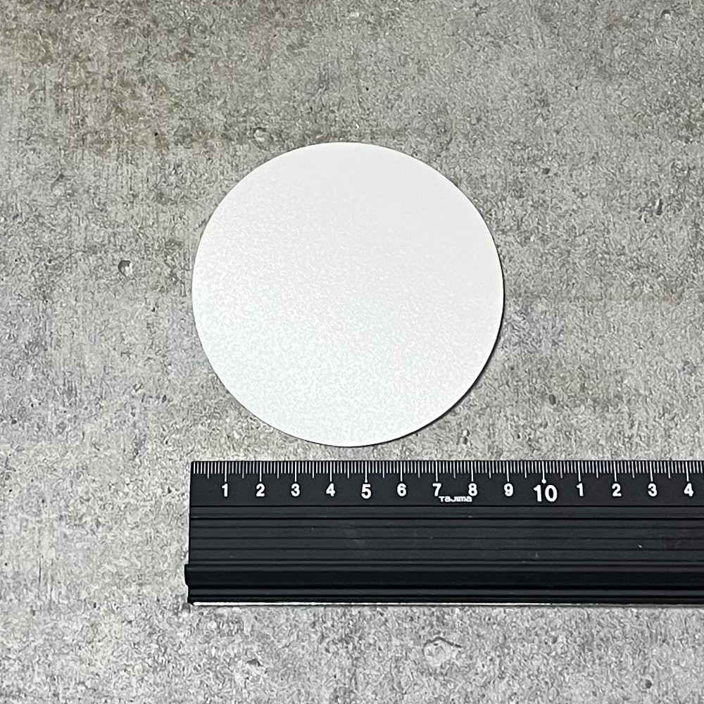 ソフトロン_#0502_端材(8枚/1セット)_白_厚み_t2×Φ90mm_積水化学 3