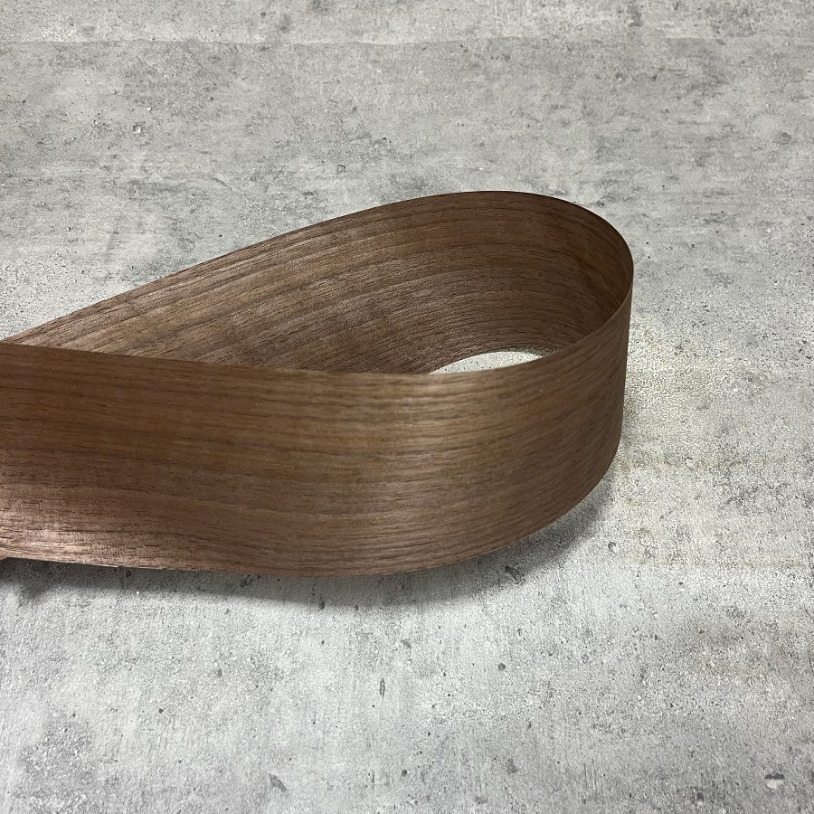 ウォールナット突板端材_3枚セット_t0.15×640×85mm_株式会社シモエ