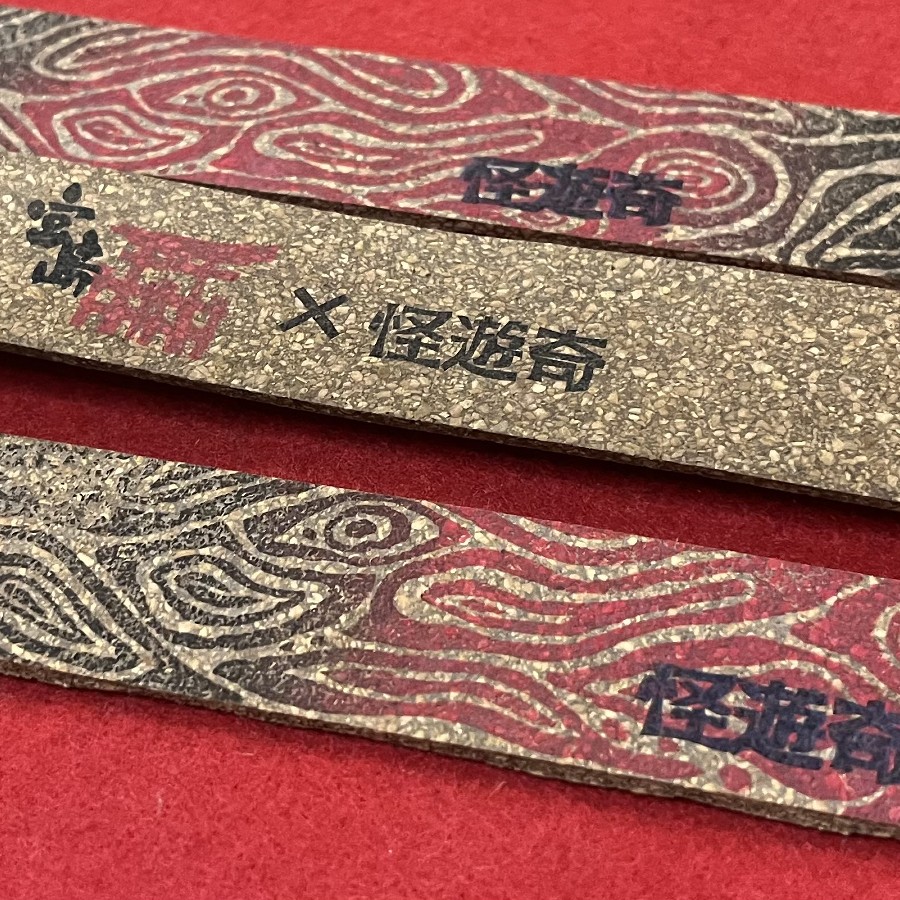 ラバーコルクでリストバンド