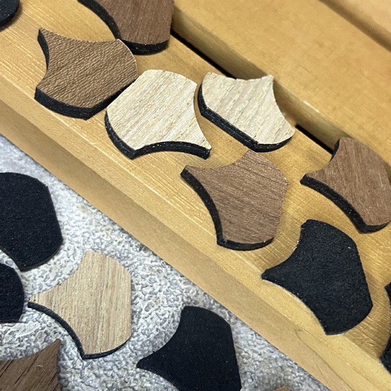 MOKU-MU(モクム)端材_突板×ゴム_花瓶型マルチカラー_株式会社児玉商会 5