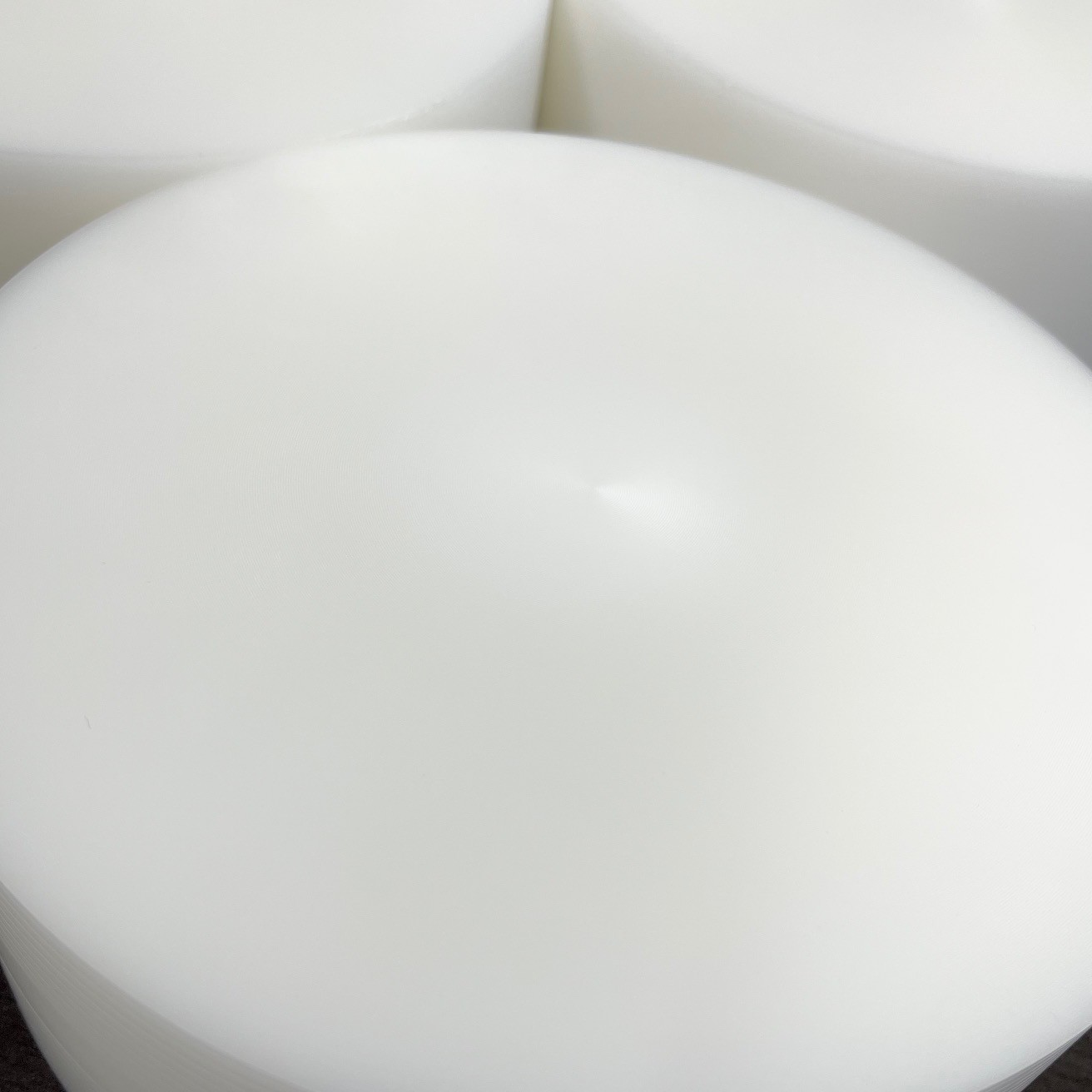 POM-NC_ポリペンコ™アセタール(ナチュラル色)丸棒端材_φ176×68t_大野社 3